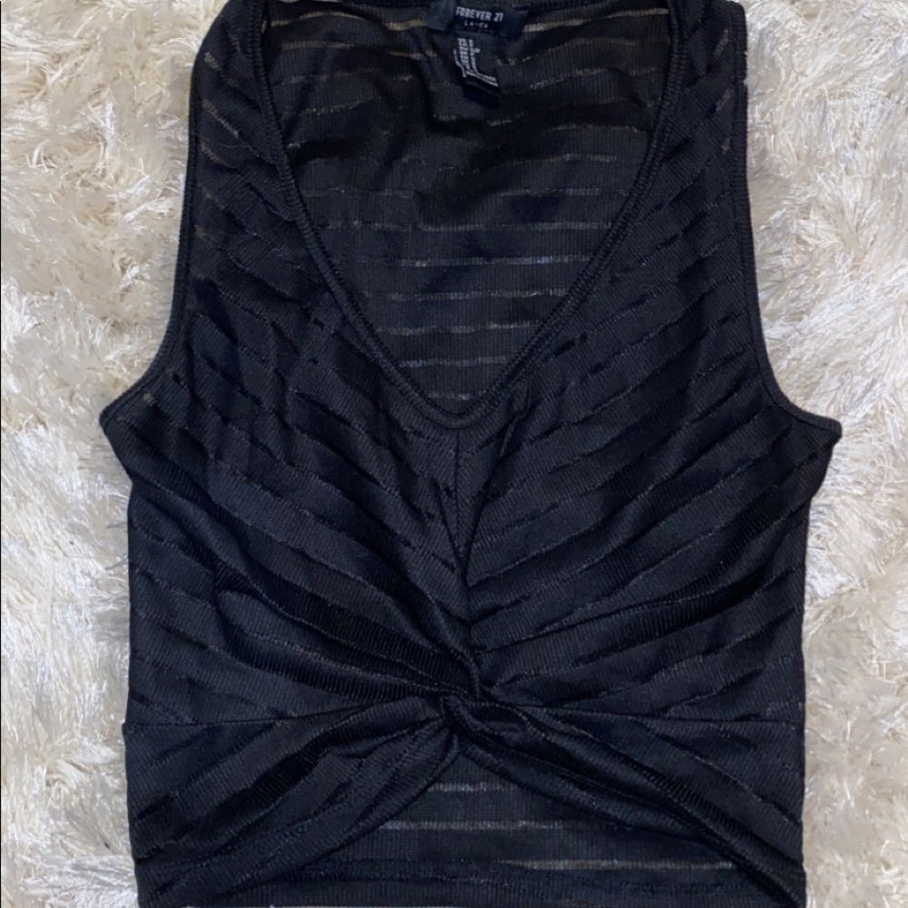 Front Tie Knot Tank